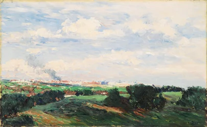 Vue de Madrid depuis le Plantío de los Infantes ou Madrid vu d